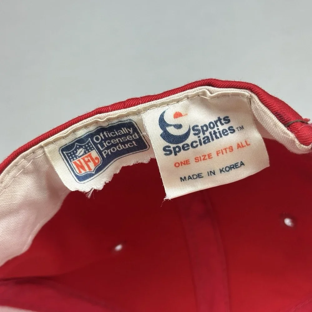 Vtg‎ San Francisco 49ers Sports Specialties Script Snapback Hat Cap The Twill